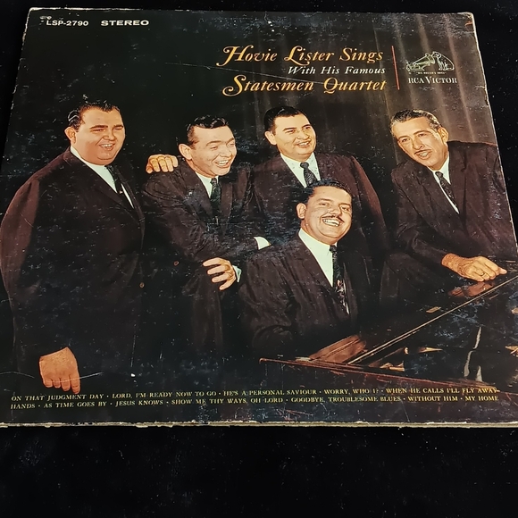 Hovie Lister Sings With His Famous Statesmen Quartet STEREO DISC - Picture 2 of 16